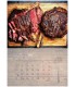 Wall Calendar Steak