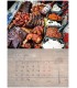 Wall Calendar Steak