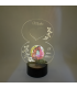 Lampa 3D de 8 Martie cu Poza