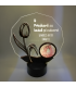 Lampa 3D Lalea cu Poza Rotunda