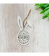 Ornament de Paste Personalizat din Lemn