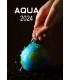 Wall Calendar Aqua