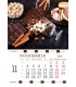 Wall Calendar Chocolate