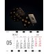 Wall Calendar Black