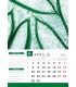 Wall Calendar Green