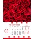 Wall Calendar Red