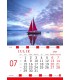 Wall Calendar Red