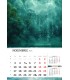 Wall Calendar Aqua