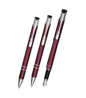 COSMO 3 elements set: Fountain Pen - Ballpen - Mechanical Pencil