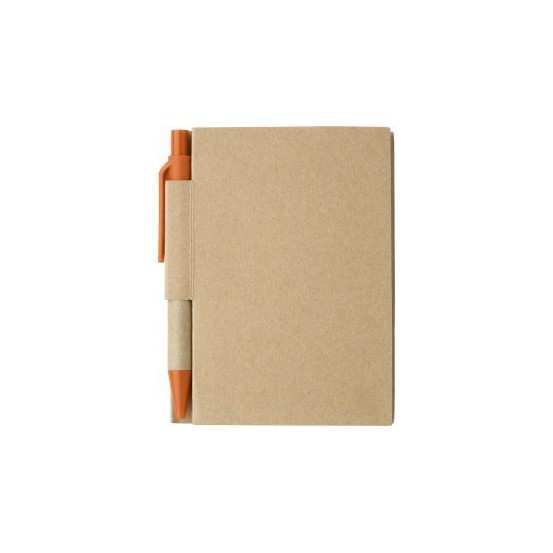Caiet 80 pagini cu coperta din carton,pix inclus