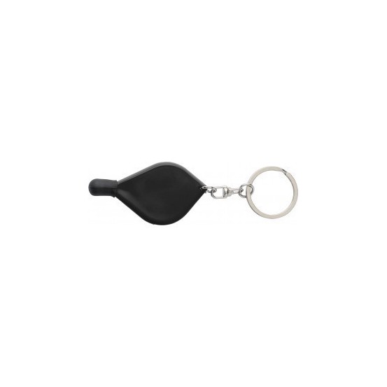 Breloc cu loc pentru o moneda si varf pentru ecrane capacitive