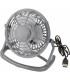 Ventilator de birou din plastic cu usb