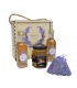 Pachet Cadou Lavanda in Cutie de Lemn