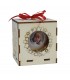 Pachet Cadou cu Glob Personalizat in Cutie din Lemn