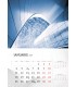 Wall Calendar Shapes of Architecture
