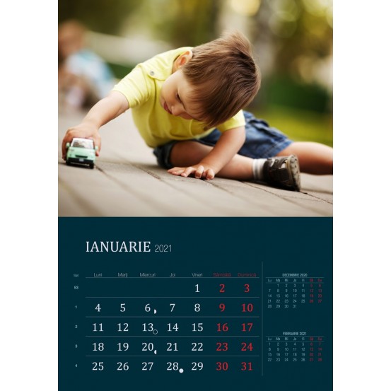 Wall Calendar Kids