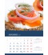 Wall Calendar Gourmet